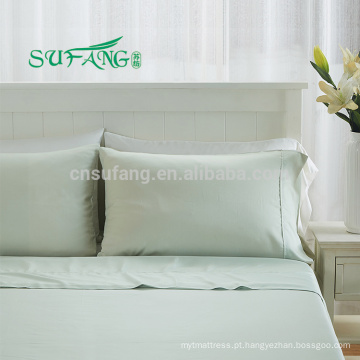 Conjunto de cama de bambu / Hotel conjunto de cama de bambu personalizado set capa de edredão